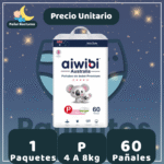 Pañal Aiwibi Dulce Noche P 60 UN - Unidad