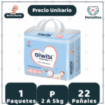Pañal Aiwibi Recien Nacido 22 UN - Unidad