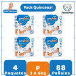 Pack Quincenal Pañal Emubaby Premium