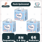 Pack Quincenal Pañal Aiwibi Recién Nacido