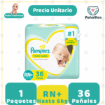 Pañal Pampers Premium Care Recién Nacido - Unidad