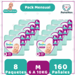 Pack Mensual Pampers Natural Care