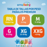 Pañal Emubaby Super Premium XXXG 42 - Unidad - Imagen 2