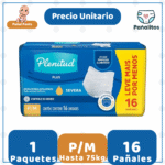 Pañal Adulto Plenitud Plus - 16 Unidades