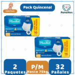 Pack 2 Pañal Adulto Plenitud Plus - 32 Unidades