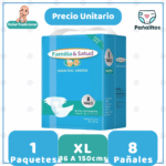 Pañal Adulto Familia y Salud - 8 Unidades - Imagen 3