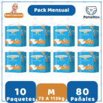 Pack Mensual - Pañal Adulto Familia y Salud